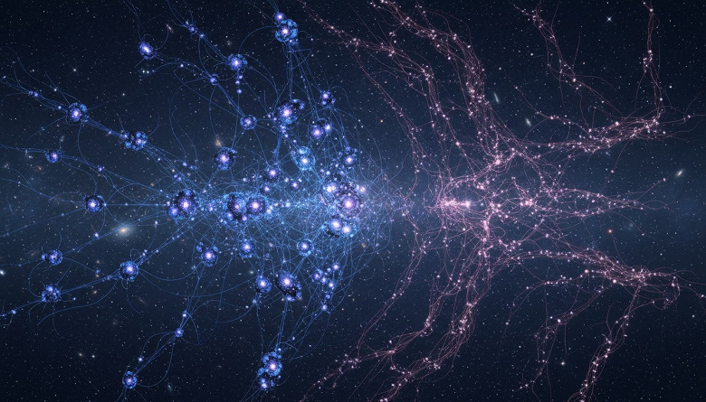 Модифицированная гравитация может имитировать тёмную материю &mdash; и выдать себя на сверхбольших масштабах